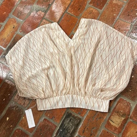 Anthropologie Elizabeth Crosby "Kelly " dolman sleeve top sz XS NWT - Picture 9 of 11